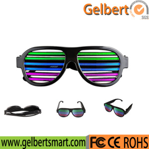 Magic Glow Party Glasses Sound Active Light up Flashing LED Glasses