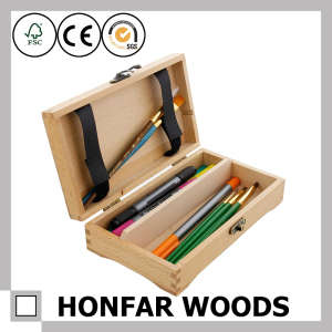 Modern High-Quality Solid Wooden Gift Box Packaging Box