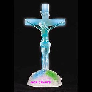 Lighted Frost Crucifix